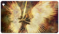 March of the Machine Aftermath Deification White Stitched Standard Gaming Playmat