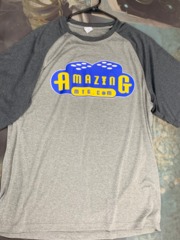 Gray Men's Baseball Shirt