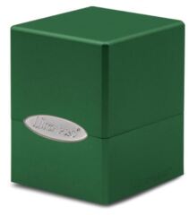 Satin Cube: Forest Green