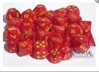 27244 Vortex: Poly D10 Red/Yellow (10)