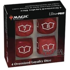 MTG CCG Deluxe 22mm Mountain Loyalty Dice Set