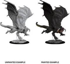 Dungeons & Dragons Nolzur`s Marvelous Unpainted Miniatures: W08 Young Black Dragon