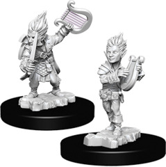 Pathfinder Deep Cuts Unpainted Miniatures: W05 Gnome Male Bard