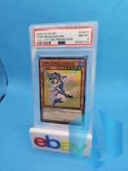 Yu-Gi-Oh Dark Magician Girl Ultra Rare Limited Edition LART-EN019 PSA 8