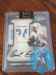 2009 Panini Certified Earl Campbell Authentic Game-Worn Prime Jersey Auto 09/10