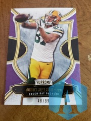 2015 Topps Football Supreme Gold 48/99 Jordy Nelson Green Bay Packers No.21
