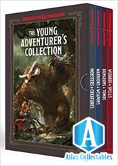 The Young Adventurer's Collection [Dungeons & Dragons 4-Book Boxed Set]: Monsters & Creatures, Warriors & Weapons, Dungeons & To