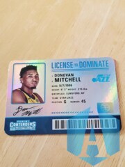 2019-20 Panini Contenders License to Dominate Donovan Mitchell #30