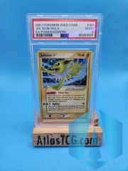 Jolteon Gold Star 101/108 EX Power Keepers Pokemon Card PSA 2
