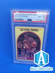 1990 Hoops Superstars Scottie Pippen #13 - PSA 8