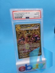 PSA 10 GEM MINT Charizard EX Hyper Rare Pokemon Obsidian Flames #228 OBF EN