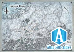 ICEWIND DALE MAP SET 2x (20x30)
