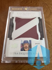 2021-22 Exquisite Collection Extra Exquisite Rookie Jerseys Alex Newhook RC 178/299