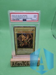 PSA 9 - Yu-Gi-Oh The Winged Dragon of Ra GBI-003 Game Boy Adv 2003 Secret Rare
