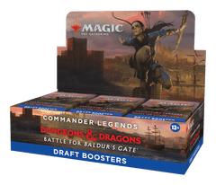 Draft Booster Box + FREE Buy A Box Promo - Commander Legends: Battle for Baldur's Gate