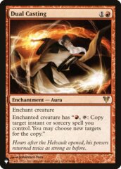 Dual Casting - The List