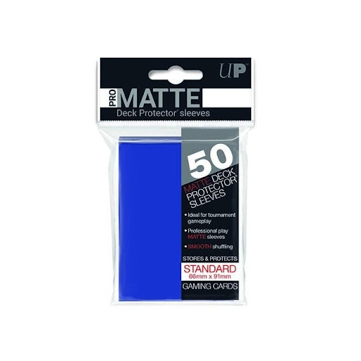 Ultra Pro Deck Protectors Matte BLUE - 50