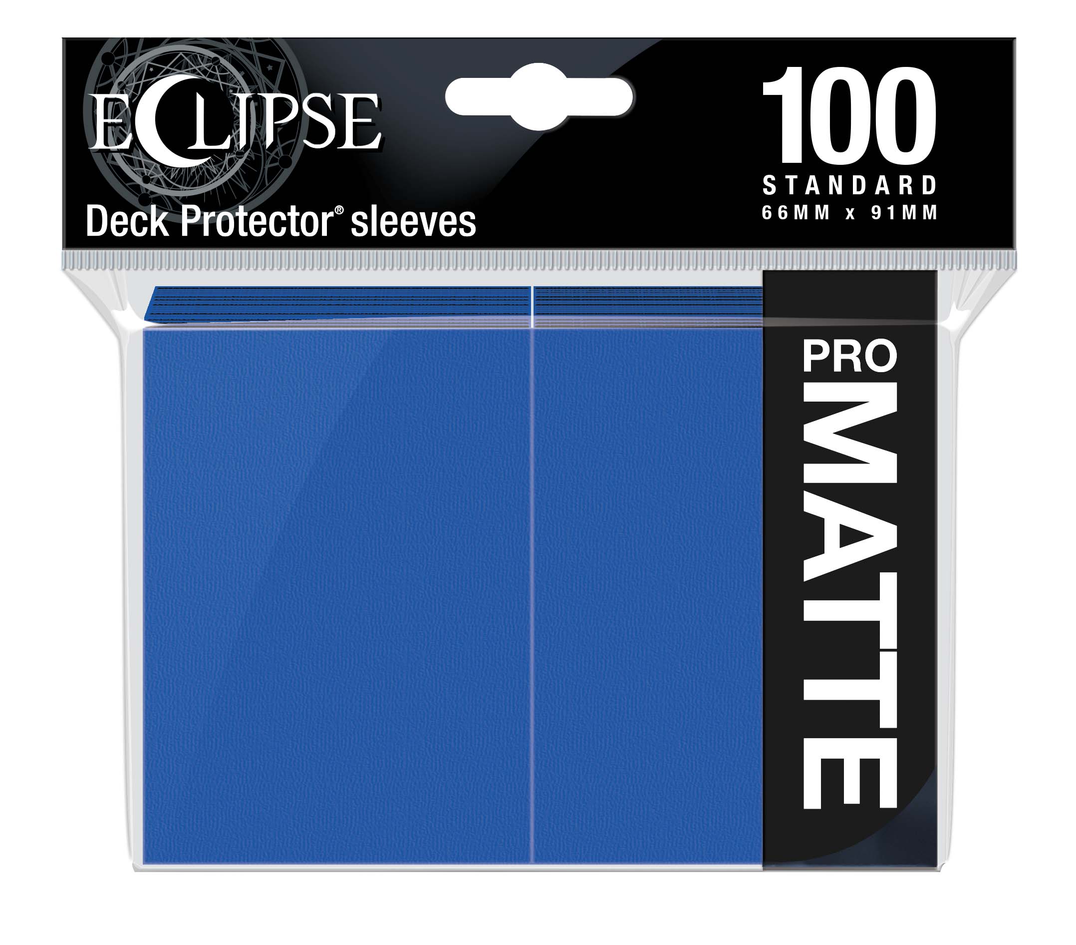 Eclipse Matte Standard Sleeves - Pacific Blue