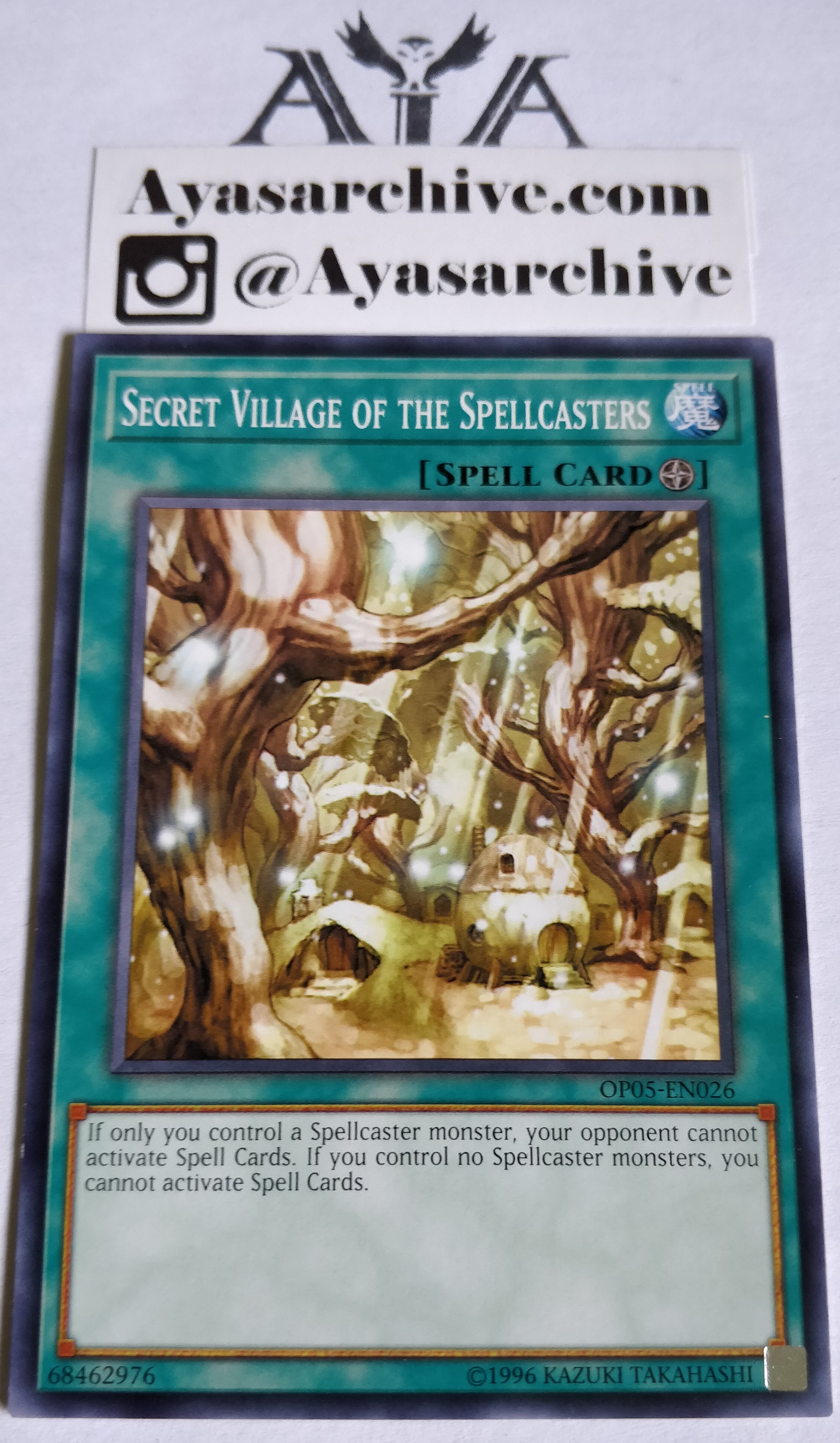 Secret Village of the Spellcasters - OP05-EN026 - Common - Unlimited Edition
