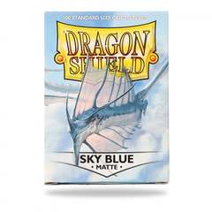 Dragon Shield Sleeves: Matte - Sky Blue (100 ct.)