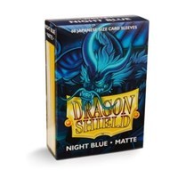 Dragon Shield Sleeves: Japanese Size - Matte - Night Blue (60 ct.)