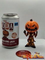 Funko Soda Pumpkin King Jack GITD Chase LE 15,000pcs 2021 NYCC Con Sticker