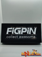 FiGPiN XL Logo Pin LE 1,000 White & Black with Silver (LX1)