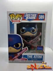 Funko Pop! DC Justice League - The Atom #389 Wondrous Con 2021 Shared Exclusive