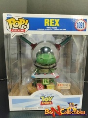 Funko Pop! Deluxe - Toy Story 2 - Rex With Game Controller #1091 Exclusive