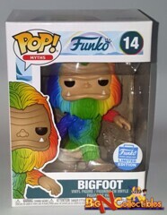 Funko POP! Myth - Bigfoot Rainbow #14 Funko Shop Exclusive Vaulted