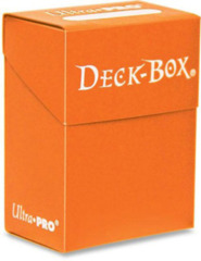 DB Solid or up Deck-box Orange Ultra Pro 82478 for sale online 