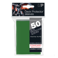 Ultra Pro - Solid Green 50 Count Standard Sleeves (82671)