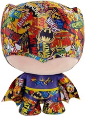 Batman Chibi DZNR Logo YuMe 10 inch 80th Anniversary Collector Plush