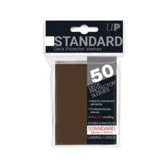 Ultra Pro - Solid Brown 50 Count Standard Sleeves (84027)