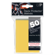 Ultra Pro - Solid Yellow 50 Count Standard Sleeves (82675)