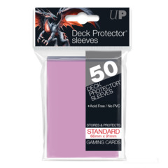 Ultra Pro - Solid Pink 50 Count Standard Sleeves (82674)