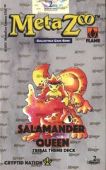MetaZoo: Cryptid Nation Tribal Theme Deck - Salamander Queen (Dark) (2nd Edition)