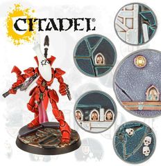 Citadel Basing - Sector Imperialis 25mm & 40mm Round Bases (66-92)