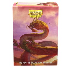 Dragon Shield - Matte Dual Art Wood Dragon 2024 100 Count Standard Sleeves