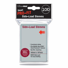 Ultra Pro - PRO-Fit Small Side-Load Deck Protectors 100 Count (84650)