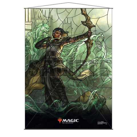 Ultra Pro - Stained Glass Planeswalkers Wall Scroll - Vivien (18173)