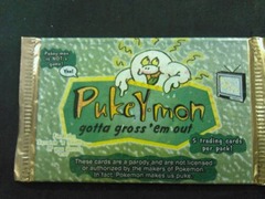 Pukey-mon Trading Cards