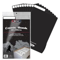 BCW - Comic Book Dividers - Black
