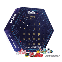 Metallic Dice Games - FanRoll 2023 Advent Dice Calendar