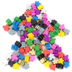 Assorted Meeples (100 Pack)