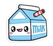 Squishable Sticker - Comfort Food Milk Carton Sticker