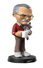 Stan Lee with Grumpy Cat Minico PVC Figure