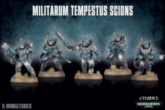 Astra Militarum - Militarum Tempestus Scions / Command Squad (47-15) Kill Team Ready!
