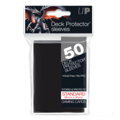 Ultra Pro - Solid Black 50 Count Standard Sleeves (82669)
