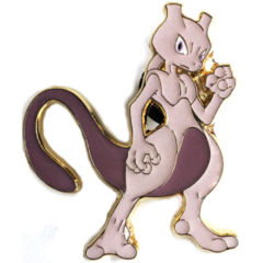 Pokemon - Mewtwo Pin (Shining Legends Pin Collection)